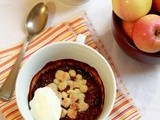 Composta di mele e frutti rossi con crumble di frolla