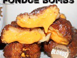~Beer Cheese Pretzel fondue bombs