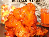 ~Candy Corn Glazed Buffalo Wings