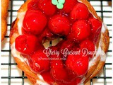 ~Cherry Crescent Doughnuts