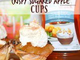 ~Crispy Sugared Apple Pie Cups