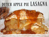 ~Dutch Apple Pie Lasgana