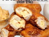 ~Mac n Cheese Stuffed Onion Rings