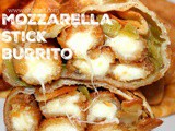 ~Mozzarella Stick Burritos