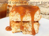 ~Salted Caramel Ramen Bars