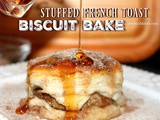 ~Stuffed French Toast Biscuit Bake — featuring the Lagostina Lasagnera pan