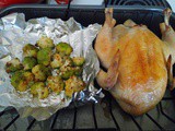 OhFeelYa's Easy...Dinners Roasted Chicken, Broccoflower, and Potatoes Au Gratin