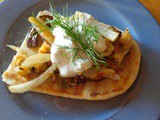 Roasted Eggplant and Fennel Flatbread