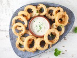 Beer battered onion rings