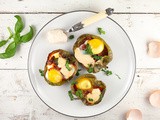 Chorizo and egg stuffed peppers