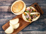 Duck bao buns with hoisin sauce