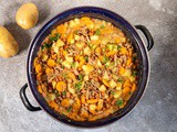 Dutch brown bean stew - delicious with potatoes and minced meat