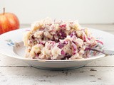 Dutch red sauerkraut potato mash