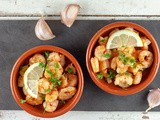 Easy garlic shrimps