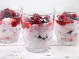 Easy strawberry and raspberry dessert