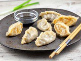 Homemade gyoza