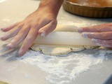 Homemade savory pie crust