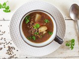 Lentil and potato soup