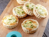 Mini pineapple quiches