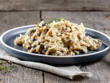 Mushroom and mascarpone risotto