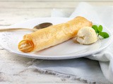 Oven baked banana lumpia