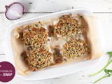 Oven-baked cod with a crispy crust