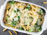 Pasta and broccoli bake