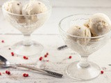 Pink peppercorn ice cream