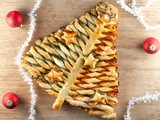 Puff pastry Christmas tree