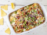 Pulled chicken nachos