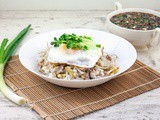 Soybean sprouts bibimbap