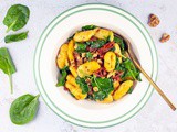 Spinach and tomato gnocchi