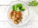 Stir-fried lemon chicken