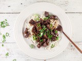 Stir-fried tamarind beef