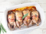 Stuffed quail