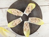 Tuna and endive boats