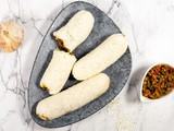 Vegetarian lemper – rice rolls with vegetables