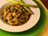 Asparagus & Mushroom Risotto