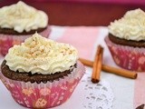 Gingerbread Cupcakes with Eggnog Buttercream