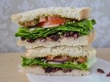 Kalamata Olive and Pesto Sandwich (Vegan Friendly) a.k.a Copycat Corfu Sandwich