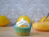 So me your Pucker Face!  Lemon Curd Filled Cupcakes with Lemon Buttercream