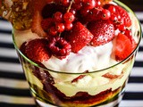 Summer Drunk Strawberries parfait