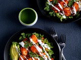 Crispy Buffalo Cauliflower Salad