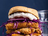 Crispy Vegan Fish Sandwich with Hearts of Palm