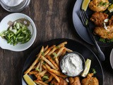 Deep-fried Jackfruit with Garlicky-Dill Mayo