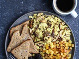 Easy Tofu Scramble with Potato Hash