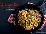 Fire Noodles with Crispy Tofu