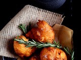 Sweet Potato and Rosemary Beignets