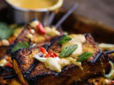 Tofu Satay With Peanut Sauce