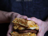 Vegan Sausage Wafflewich